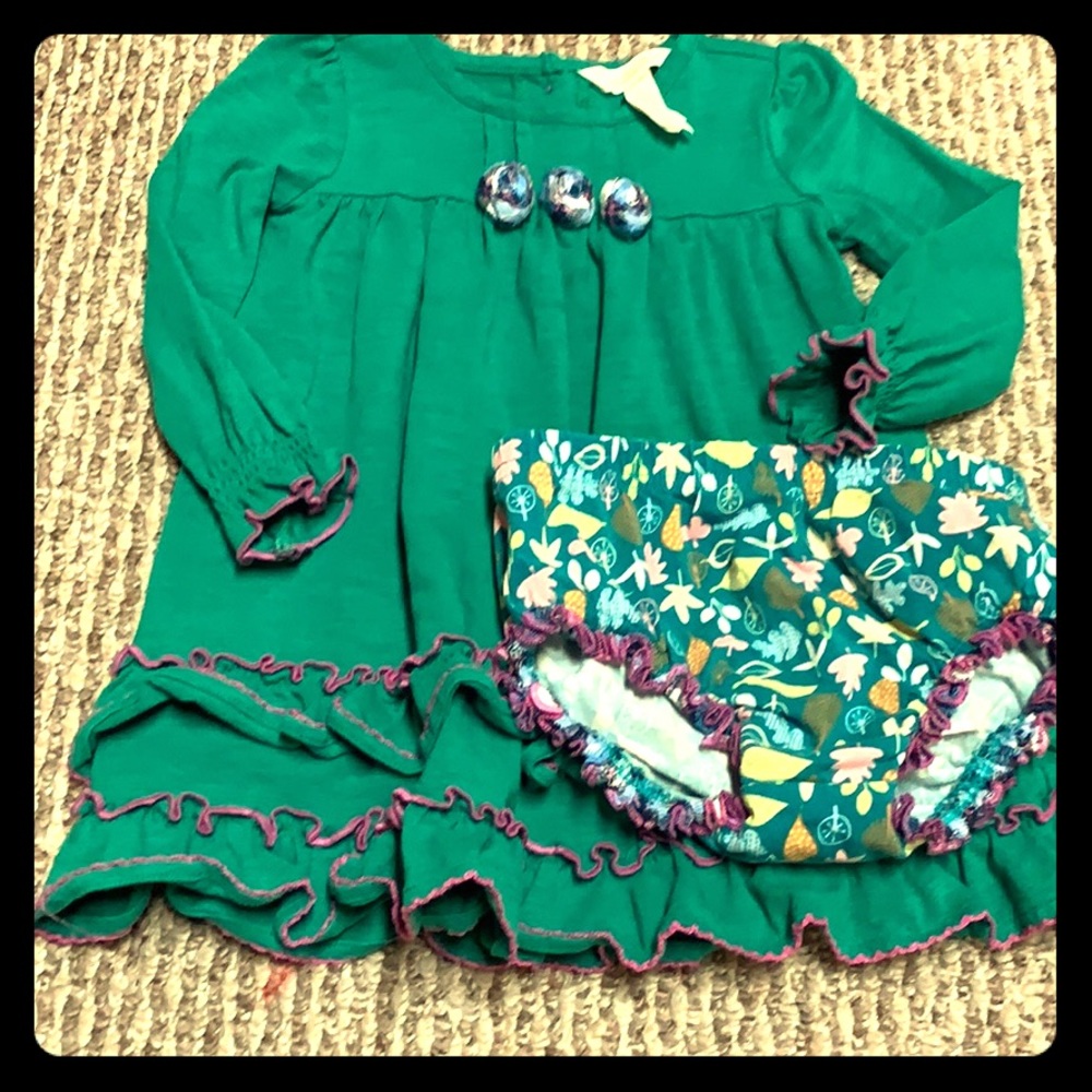 Matilda Jane dress and bloomers